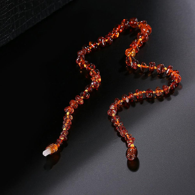 Bernstein  Zahnen Armband Und Halskette Für Babys Und Kleinkinder