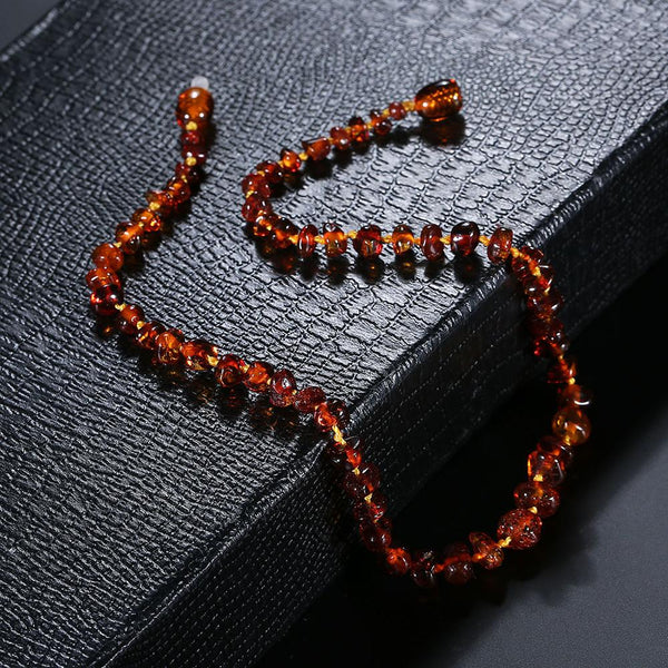 Bernstein  Zahnen Armband Und Halskette Für Babys Und Kleinkinder