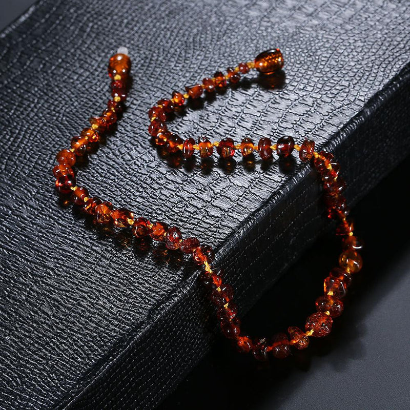 Bernstein  Zahnen Armband Und Halskette Für Babys Und Kleinkinder