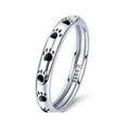 925 Sterling Silber Hundepfoten Drucke Ring Frauen Schmuck