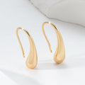 Rowena Golden Gloss Hakenohrringe