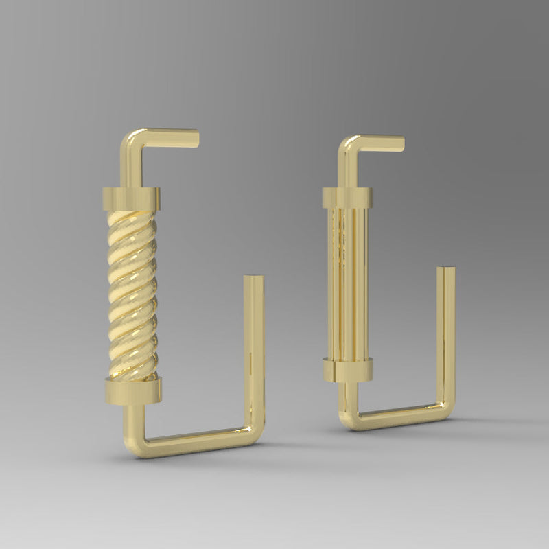 Roma baumelnde Ohrringe aus 925er Sterlingsilber