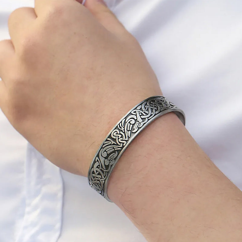 Keltische Irische Dreifaltigkeitsknoten Einstellbare Magnetische Armbänder