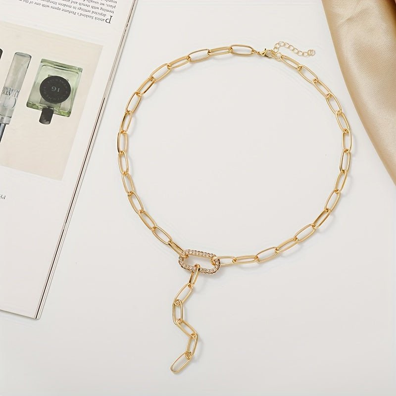 Tabitha Paperclip -Kette Halskette