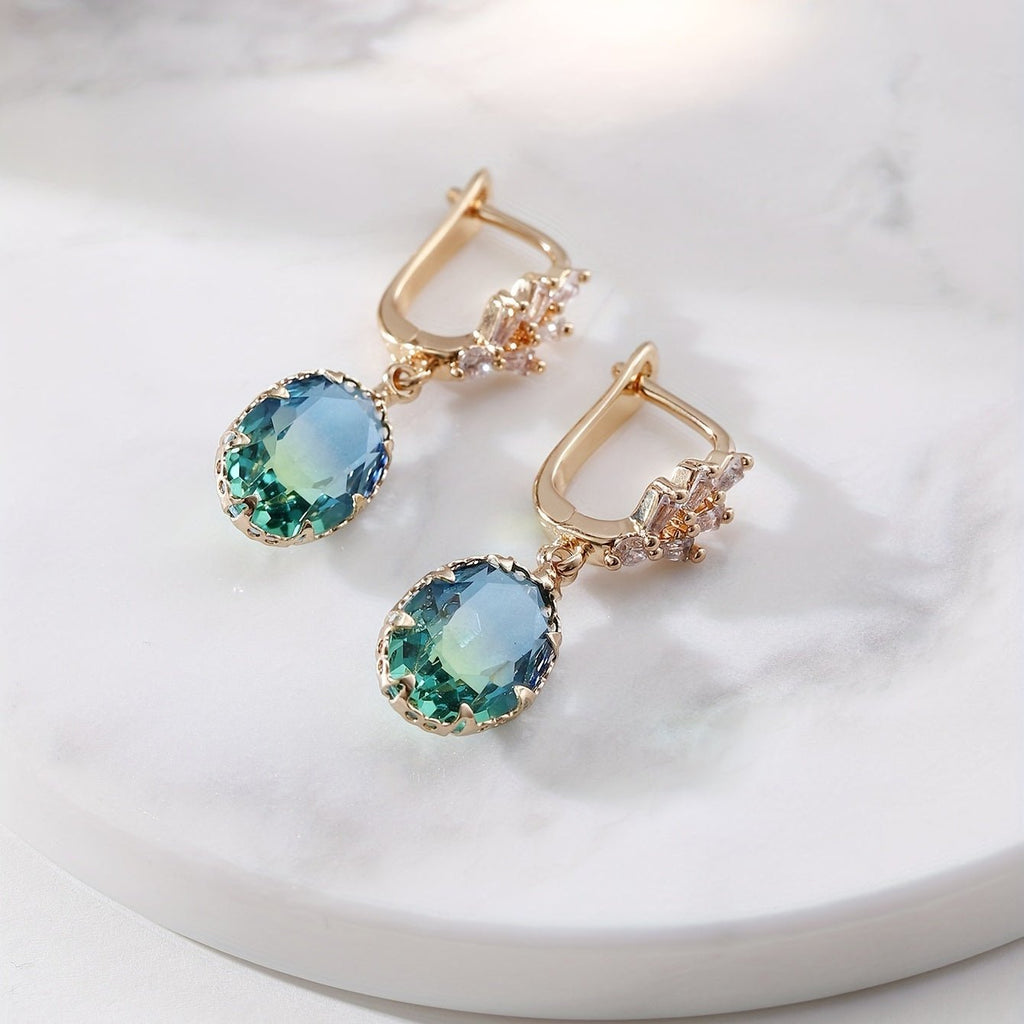 Tara Turmaline Ovale Ohrringe