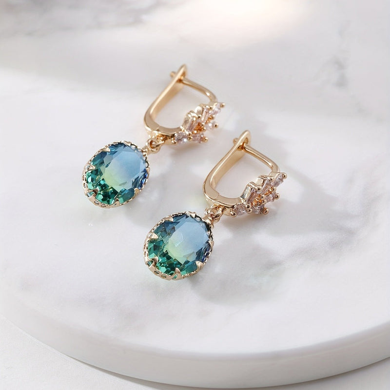 Tara Turmaline Ovale Ohrringe