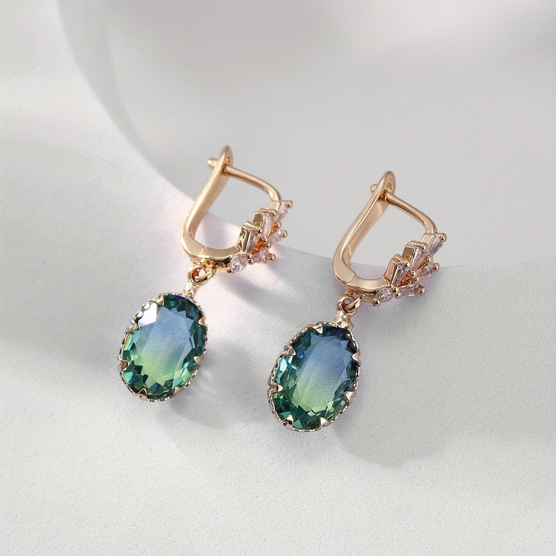 Tara Turmaline Ovale Ohrringe