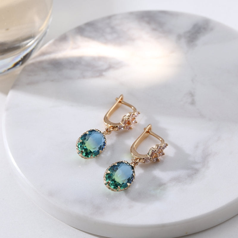 Tara Turmaline Ovale Ohrringe