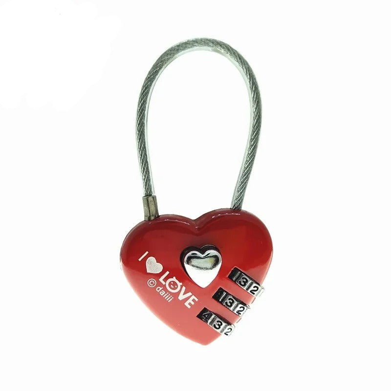 Liebesschloss mit Zahlencode