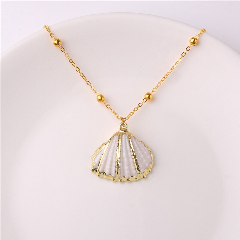 Boho Chic Conch Shell Halskette Sammlung