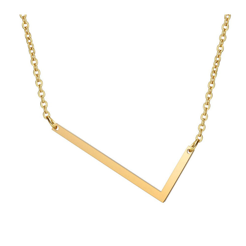 Übergroße Seitwärts Ein Z Anfänglicher Brief Personalisierte Halsketten