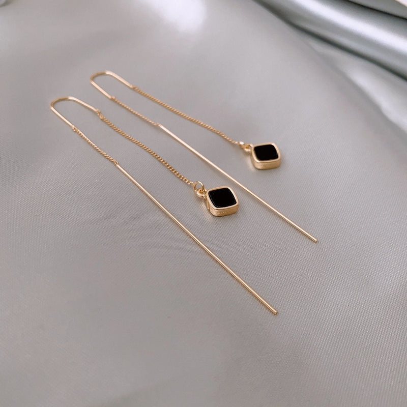 Verena Schwarze Ohrringe