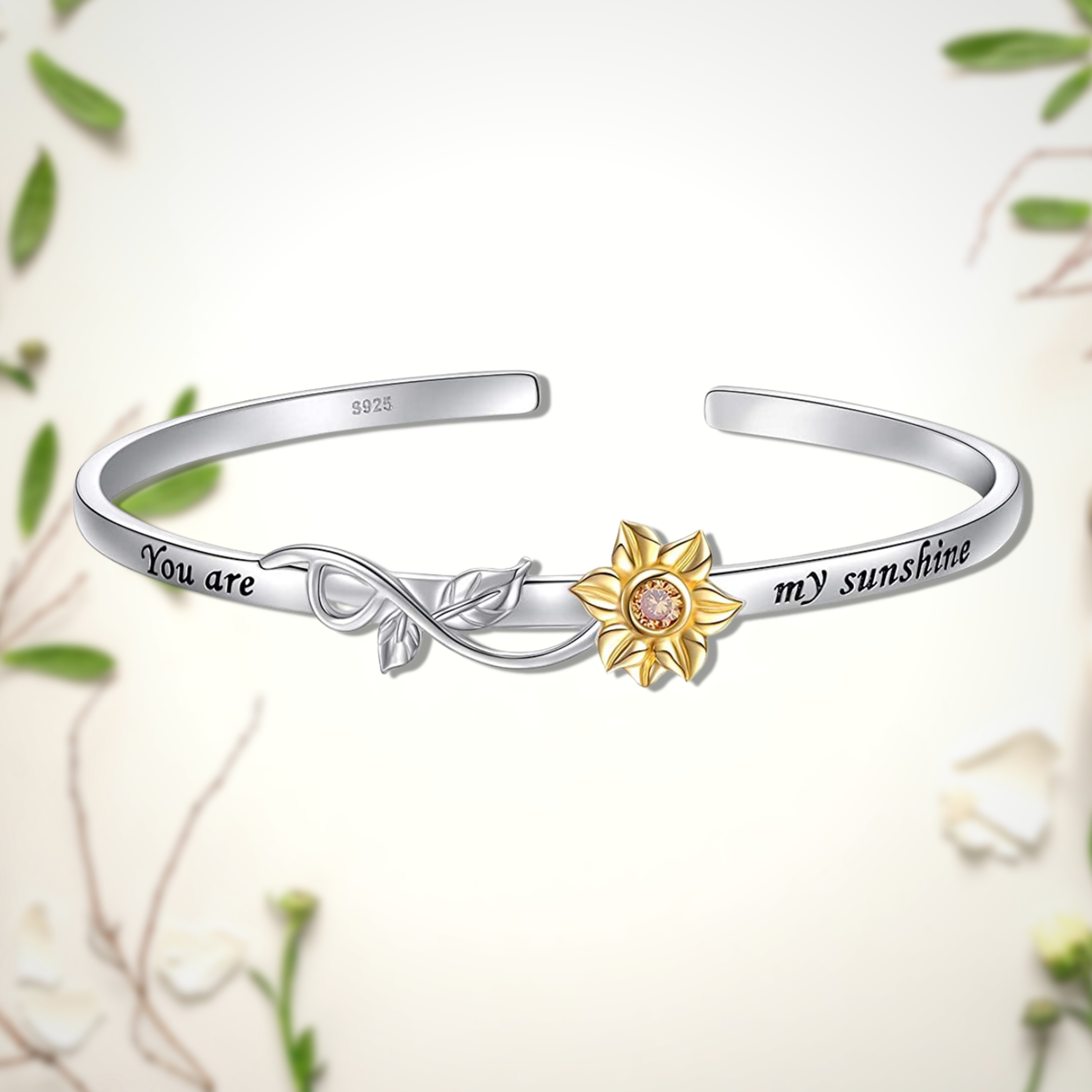 "Armreif "Du bist mein Sonnenschein